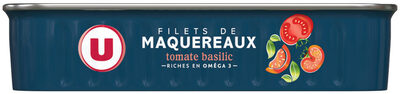 Filets maquereaux sauce tomate basilic - Product - fr