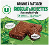 Brownies au chocolat noisettes familial - Product