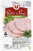 Rôti de porc cuit aux herbes viande de porc Française - Product