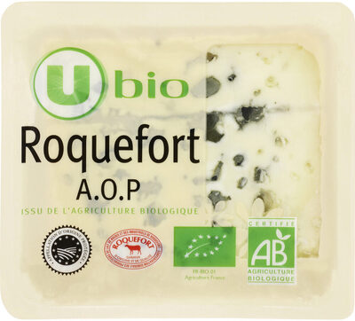 Roquefort AOP lait cr U_BIO logique 32% de MG - Produkt - fr
