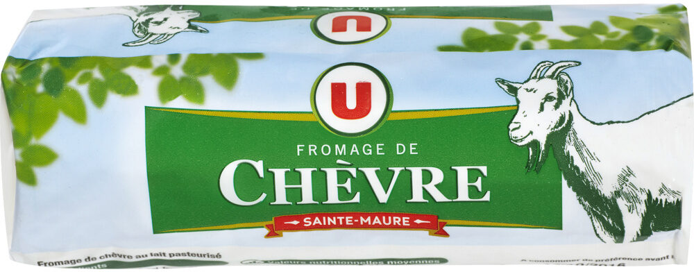 Fromage au lait de chèvre pasteurisé Sainte Maure 25%mg - Produit