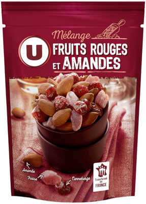 Mélange apéritif amandes et fruits rouges - Product - fr