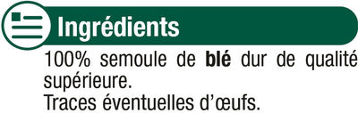 Pates alphabets - Ingredients - fr