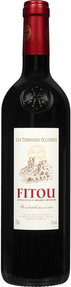 Vin rouge AOP Fitou "Les Terrasses Occitanes" - Product - fr