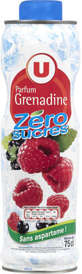 Sirop à la grenadine 0% de sucre sans aspartame - Produit