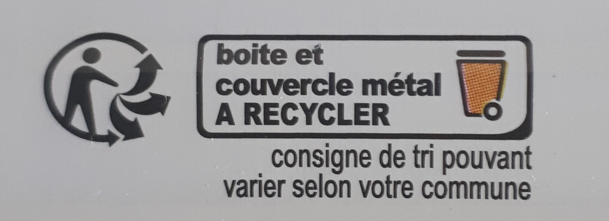 Filets de Maquereaux à l'Escabèche - Instruction de recyclage et/ou informations d'emballage