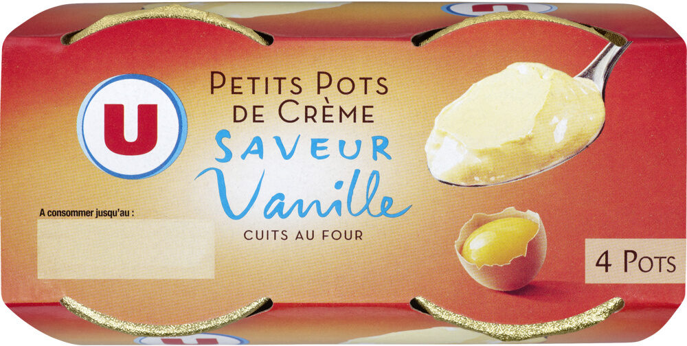 Desserts lactés à la crème aux oeufs frais saveur vanille - Producto - fr