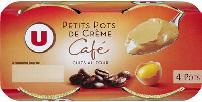 Desserts lactés à la crème aux oeufs frais saveur café - Produkt - fr