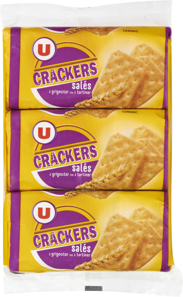 Crackers salés - Produit