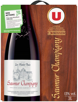 Vin rouge AOC Saumur Champigny Les hauts buis - Produit
