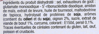 Bouillon de Pot-au-Feu - Ingrédients
