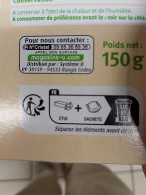 Biscuits épeautre et sésames - Recycling instructions and/or packaging information - fr