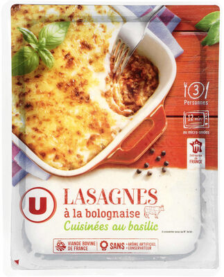 Lasagne à la bolognaise - Produkt - fr
