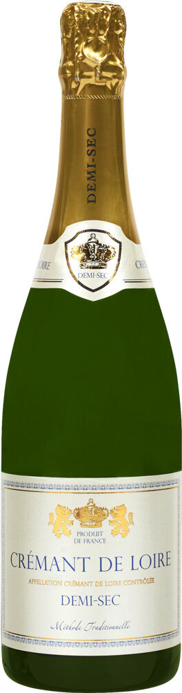 Crémant blanc de Loire AOP demi-sec "Princes de Loire" - Produit