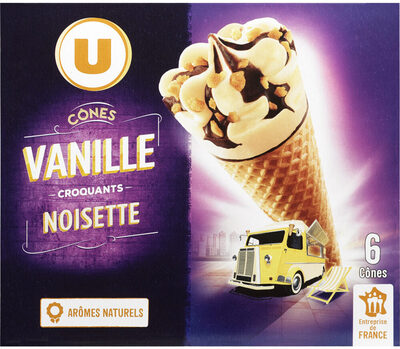 Cônes à la vanille - Product - fr