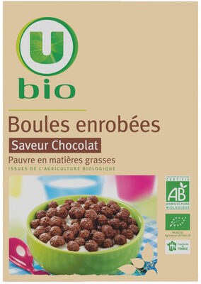 Boules enrobées saveur chocolat - Product - fr