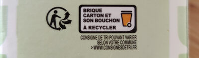 Pur jus de pomme de Bretagne - Recycling instructions and/or packaging information