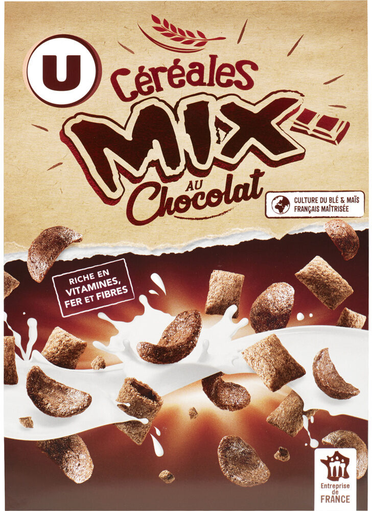 Céréales mix croustillantes et fondantes chocolat - Product - fr