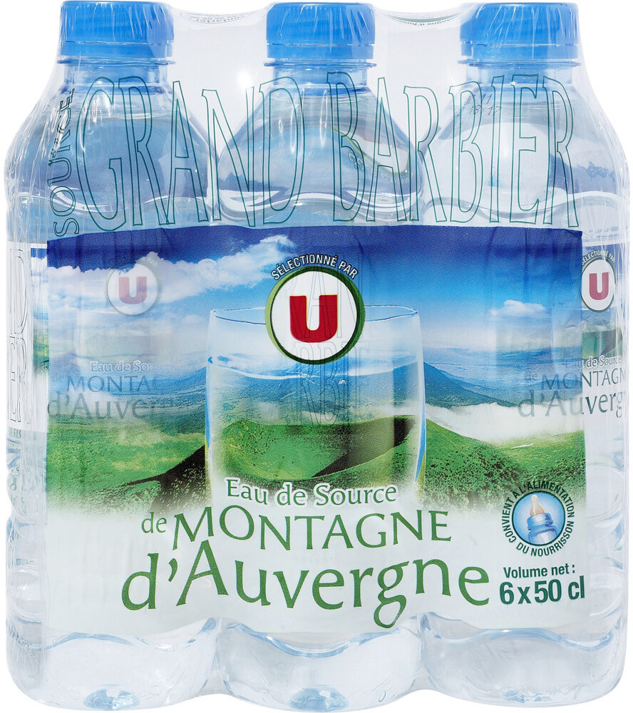 Eau de source des montagnes d'Auvergne - Product - fr
