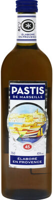Pastis de Marseille 45° - Produit