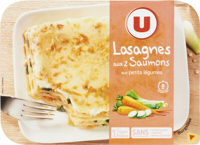 Lasagnes aux 2 saumons et aux petits légumes - Produit