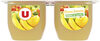 Dessert de fruits pomme/banane allégé en sucre - Product