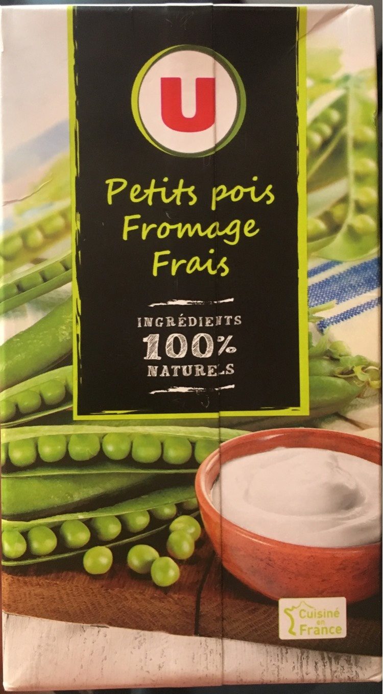 Soupe Petit Pois Fromage Frais - Voedingswaarden - fr