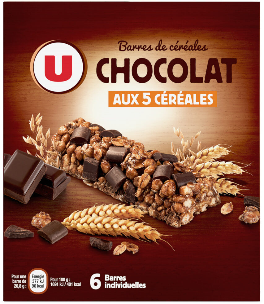 Barre de céréales au chocolat noir - Prodotto - fr