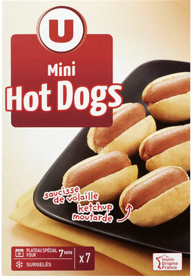 Mini hot dogs - Product - fr