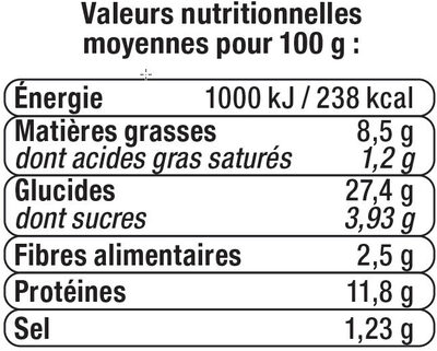Sandwich pain spécial viennois filet thon émincé oeuf tomate salade - Nutrition facts - fr