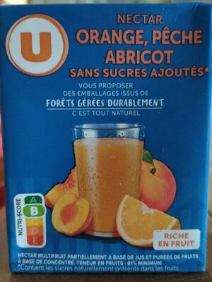 Nectar, Orange, Pêche, Abricot - Product - fr