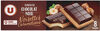 Biscuits tablettes au chocolat noir et noisettes caramélisées - Product