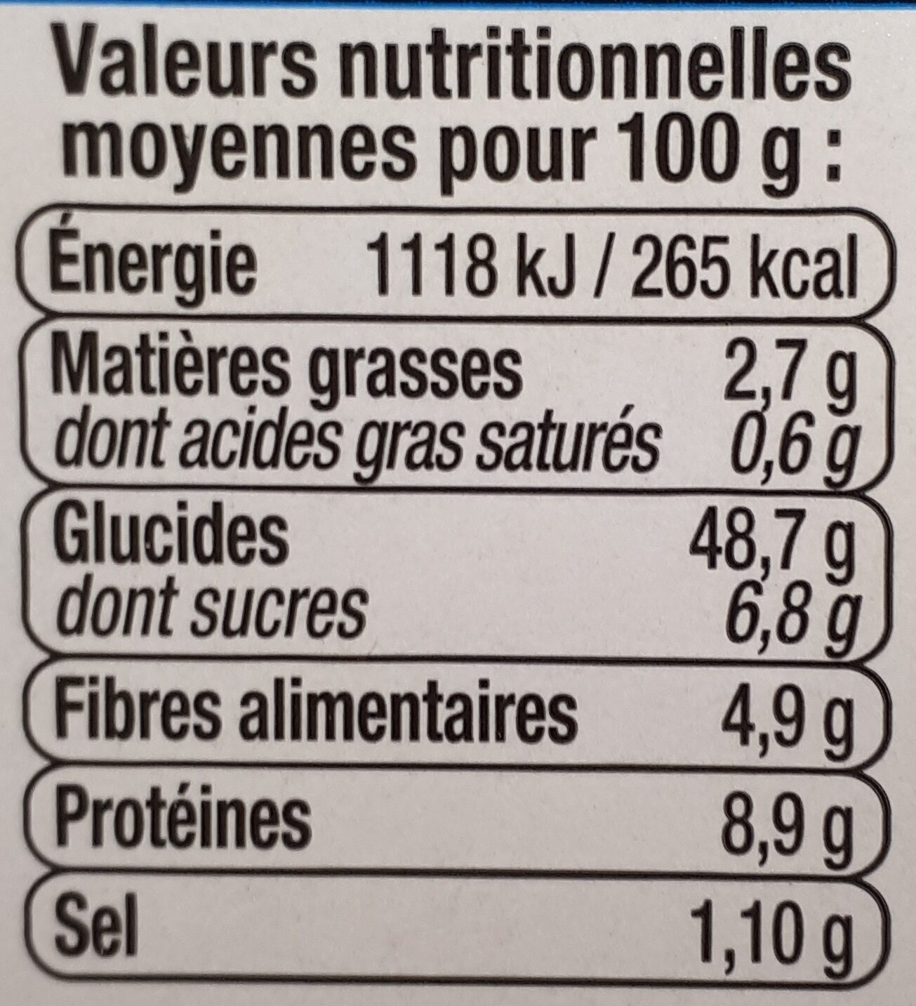 Mini Suédois, toast moelleux à tartiner - Nutrition facts - fr