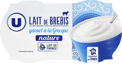 Yaourt à la grecque au lait de brebis nature - Produkt - fr