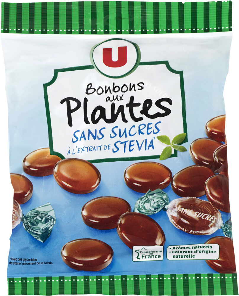 Bonbons aux plantes et à l'extrait de stevia sans sucre - Producto - fr