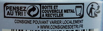 Thon listao au naturel pêché ligne - Recycling instructions and/or packaging information - fr