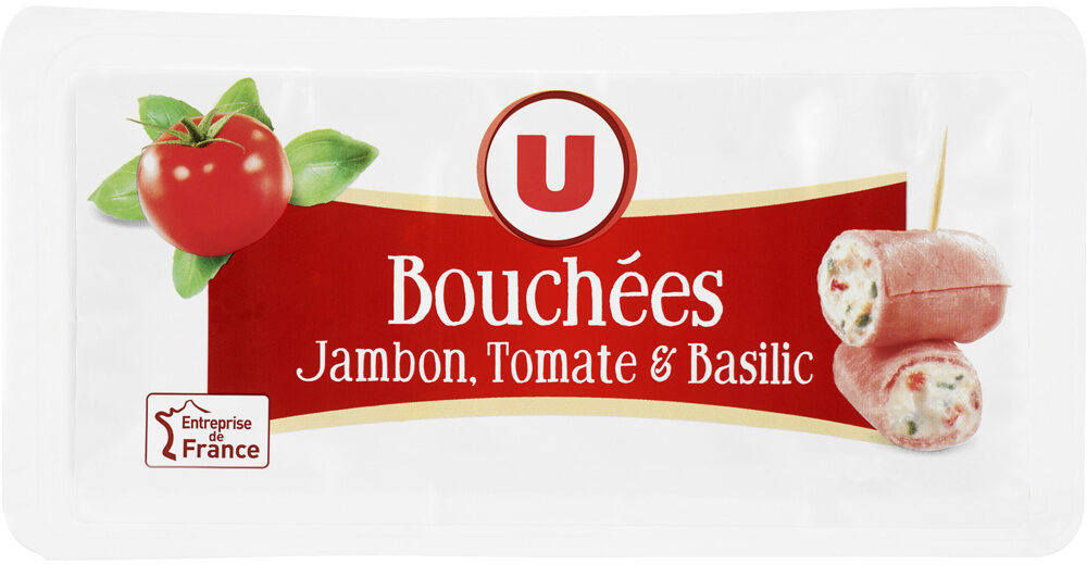 Bouchées fromagère jambon tomate basilic - Product - fr