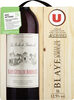 Vin rouge AOC Blaye Côtes de Bordeaux La Rochede Bartavelle - Produit