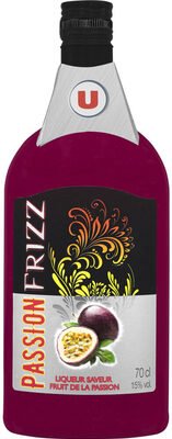 Liqueur Frizz saveur fruits passion 15° - U - 70 cl