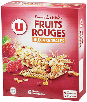 Barre de céréales fruits rouges - Produit