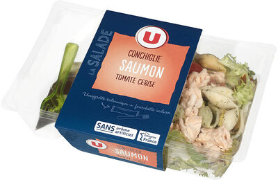 Salade de conchiglie au saumon et tomate cerise - Produkt - fr