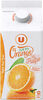 Pur jus réfrigéré orange pulpée flash pasteurisé - Product