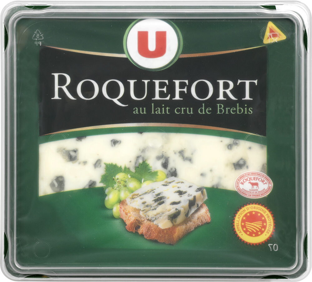 Fromage au lait cru de brebis AOP Roquefort 32% de matière grasse - 产品 - fr