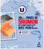 Pavés saumon avec peau - Product