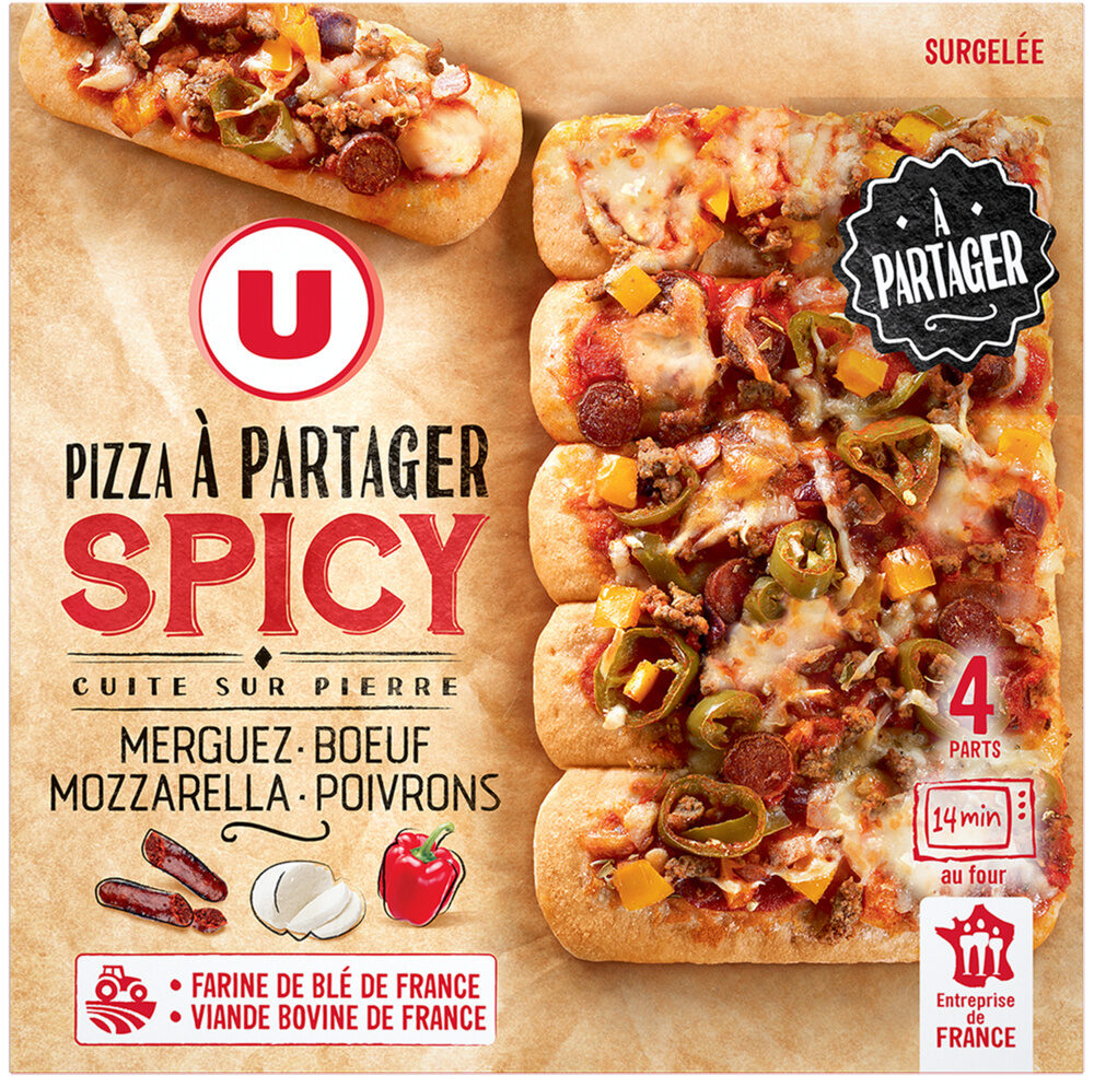 Pizza à partager SPICY - Produit