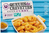 Queues de crevettes ASC décortiquées deveinées avec sauce curry surgelées - Product