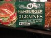 Pain burger 3 graines - Produit