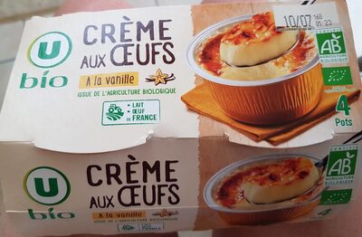 Crème aux oeufs vanille - Producto - fr