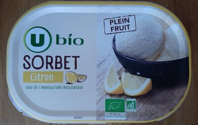 Sorbet pleins fruits citrons - Produit