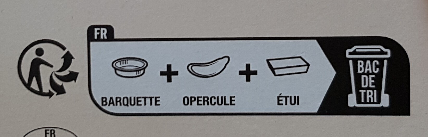 Lasagnes à la bolognaise - Recycling instructions and/or packaging information - fr